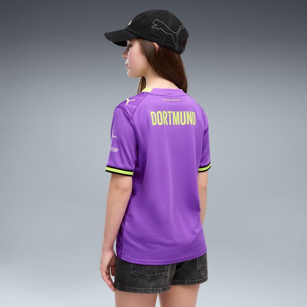 Borussia Dortmund Official-Puma Youth 2026/27 Third Replica Jersey - Purple