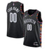 Teams Fans Shop Brooklyn Nets Nike Unisex 2025/26 City Edition Custom Jersey - Black