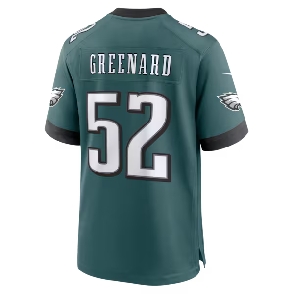 Jonathan Greenard Philadelphia Eagles Official-Nike Team Game Jersey - Midnight Green