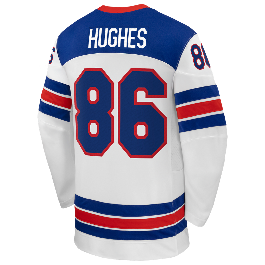 Teams Fans Shop Nike US Hockey Jack Hughes 2026 Away Replica Jersey