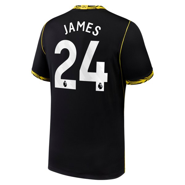 Reece James Chelsea Official-Nike 2026/27 Away Stadium Replica Jersey - Black