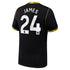 Reece James Chelsea Official-Nike 2026/27 Away Stadium Replica Jersey - Black