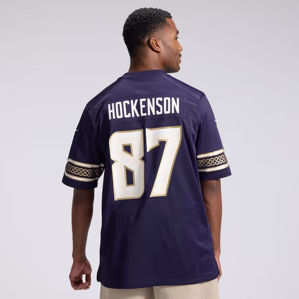 T.J. Hockenson Minnesota Vikings Official-Nike 2026 Rivalries Collection Game Jersey - Purple