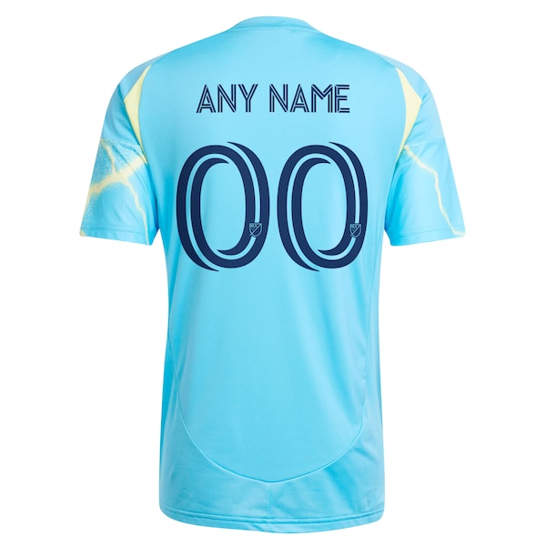 Official-Adidas Philadelphia Union 2025 The Voltage Kit Replica Custom Jersey Blue