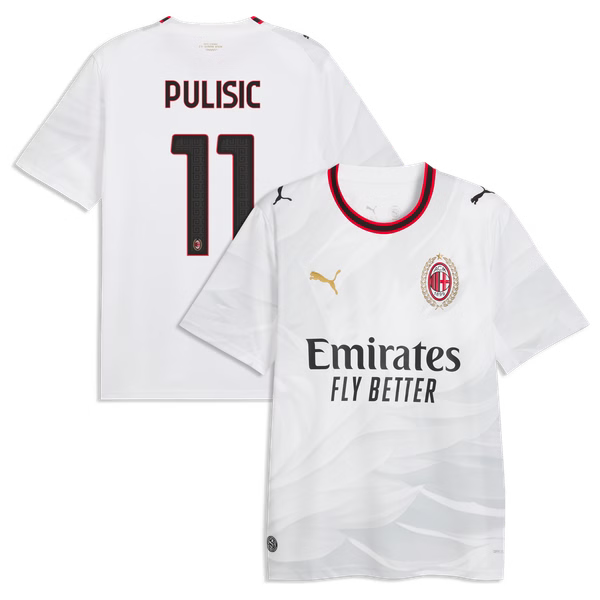 Christian Pulisic AC Milan Official-Puma 2026/27 Away Replica Jersey - White