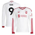 Alexander Isak Liverpool Official-Adidas 2026/27 Away Replica Long Sleeve Jersey - White