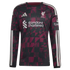 Liverpool Official-Adidas 2026/27 Third Replica Custom Long Sleeve Jersey - Black
