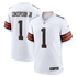 KC Concepcion Jr. Cleveland Browns Official-Nike Game Jersey - White