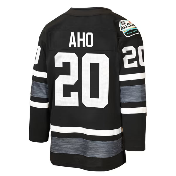 Teams Fans Shop Youth Mitchell & Ness Sebastian Aho Carolina Hurricanes 2019 All-Star Jersey