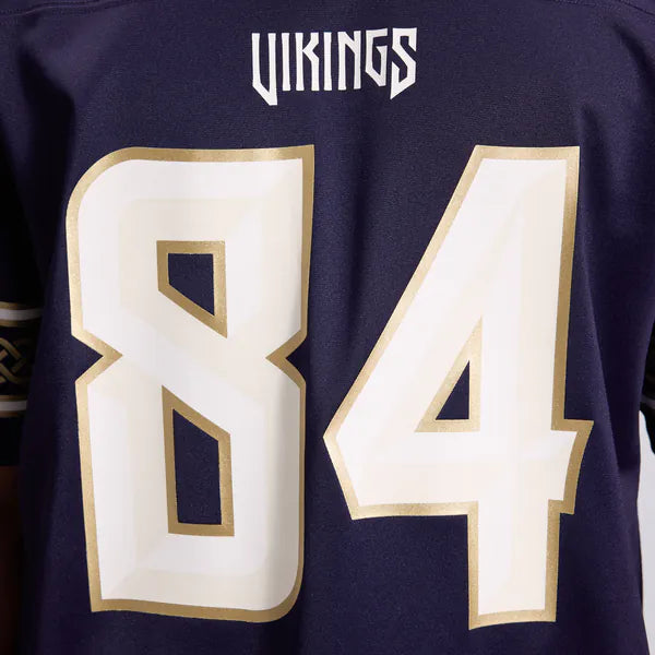 Randy Moss Minnesota Vikings Official-Nike 2026 Rivalries Collection Game Jersey - Purple