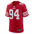 Romello Height San Francisco 49ers Official-Nike Team Game Jersey - Scarlet