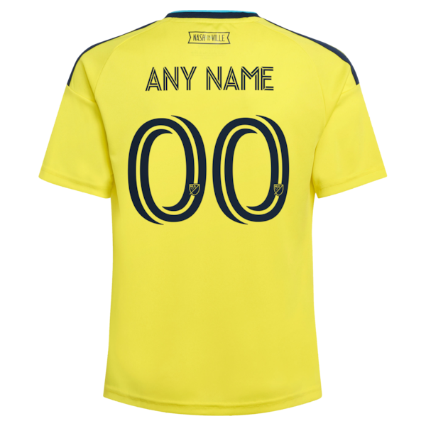 Official-Adidas Nashville SC 2026 The Reverb Kit Replica Custom Jersey Yellow