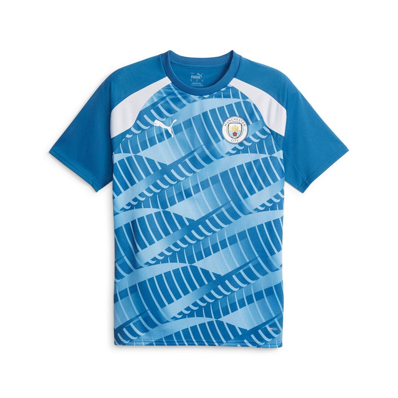 Manchester City Puma 2023/24 Pre-Match Jersey - Blue