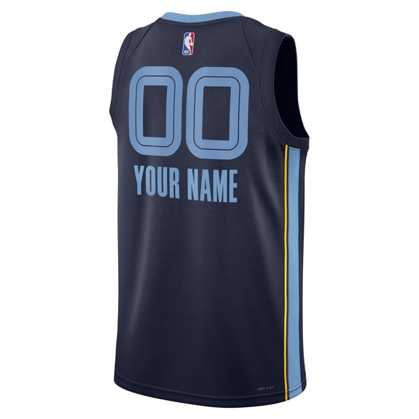 Teams Fans Shop Nike Unisex Memphis Grizzlies Icon Swingman Jersey Navy