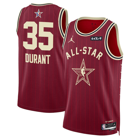 Kevin Durant Team Unisex 2024 NBA All-Star Game Swingman Jersey - Crimson
