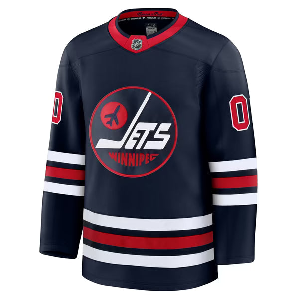 Teams Fans Shop Winnipeg Jets Fanatics Alternate Premium Custom Jersey