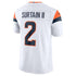 Pat Surtain II Denver Broncos Official-Nike Vapor F.U.S.E. Stitched Limited Jersey - White