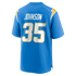 Amar Johnson Los Angeles Chargers Official-Nike Team Game Jersey - Powder Blue