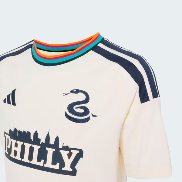 Philadelphia Union Official-Adidas Youth 2026 Archive Replica Jersey - Tan