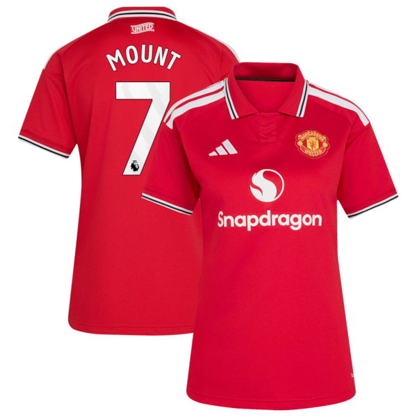 Official-Adidas Mason Mount Manchester United 2026/27 Home Replica Jersey Red