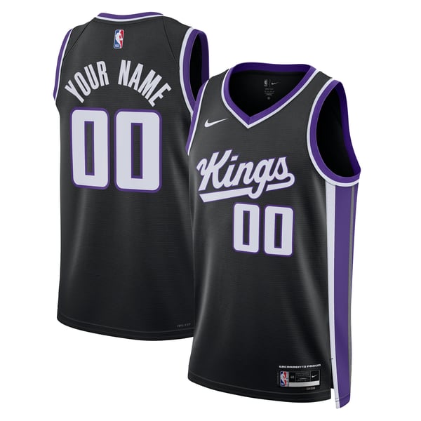Teams Fans Shop Nike Unisex Sacramento Kings Swingman Custom Jersey Icon Edition