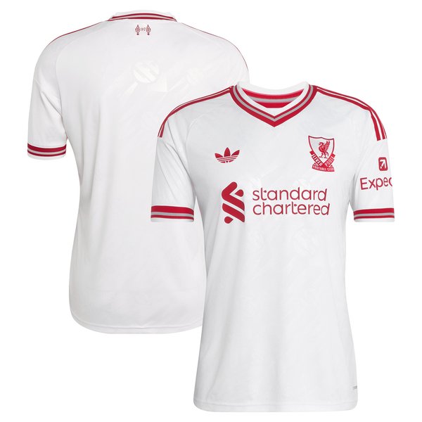 Liverpool Official-Adidas 2026/27 Away Replica Jersey - White
