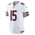 Rome Odunze Chicago Bears Official-Nike Vapor F.U.S.E. Stitched Limited Jersey - White