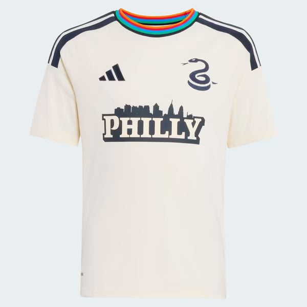 Philadelphia Union Official-Adidas Youth 2026 Archive Replica Jersey - Tan