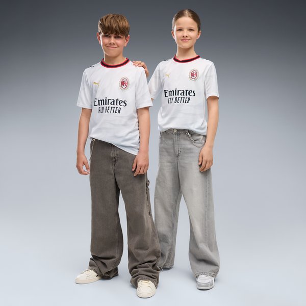 AC Milan Official-Puma Youth 2026/27 Away Replica Jersey - White