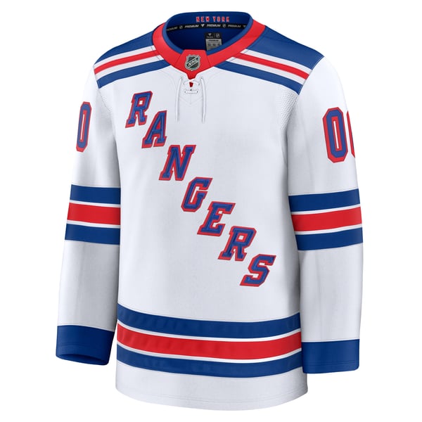 Teams Fans Shop New York Rangers Fanatics Away Premium Custom Jersey