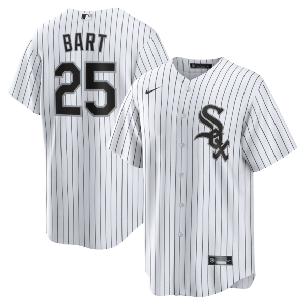 Joey Bart Chicago White Sox Official-Nike Home Replica Jersey - White