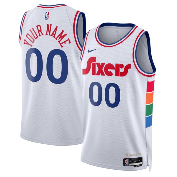 Teams Fans Shop Nike Unisex 76ers City Edition Jersey