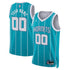 Teams Fans Shop Unisex Charlotte Hornets Jordan Icon Swingman Jersey Teal
