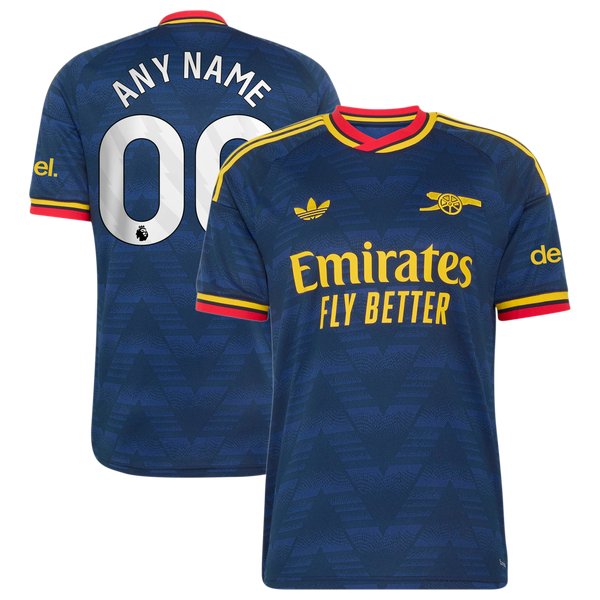 Arsenal Official-Adidas 2026/27 Away Replica Custom Jersey - Navy
