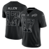 Josh Allen Buffalo Bills Official-Nike 2026 Salute to Service Stitched Limited Jersey - Black