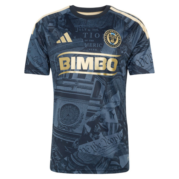 Official-Adidas Cavan Sullivan Philadelphia Union 2026 1776 Kit Replica Jersey Navy