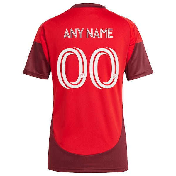 Official-Adidas Toronto FC 2025 Club Kit Replica Custom Jersey Red