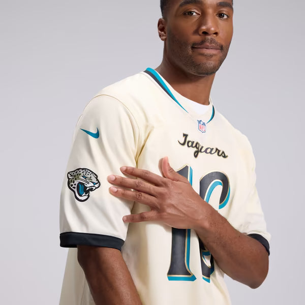 Trevor Lawrence Jacksonville Jaguars Official-Nike 2026 Rivalries Collection Game Jersey - Natural