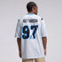 Aidan Hutchinson Detroit Lions Official-Nike 2026 Rivalries Collection Game Jersey - Silver