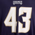 Andrew Van Ginkel Minnesota Vikings Official-Nike 2026 Rivalries Collection Game Jersey - Purple