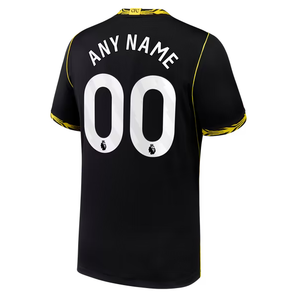 Chelsea Official-Nike 2026/27 Away Stadium Replica Custom Jersey - Black
