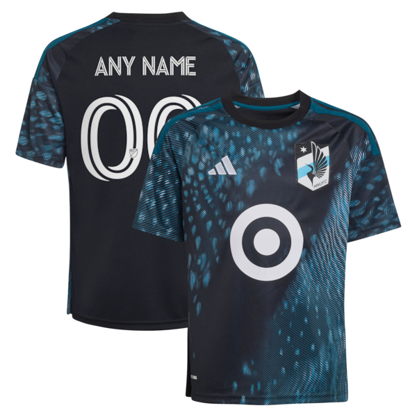 Official-Adidas Minnesota United FC 2026 The Decade Kit Replica Custom Jersey Black