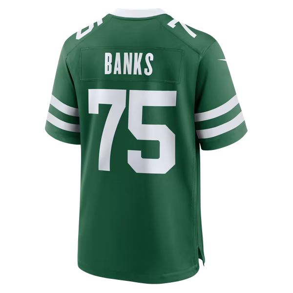 Brant Banks New York Jets Official-Nike Team Game Jersey - Legacy Green