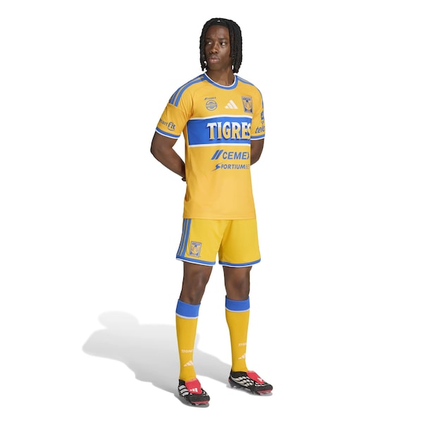 Tigres UANL Official-Adidas 2026/27 Home Replica Jersey - Gold