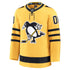 Teams Fans Shop Fanatics Pittsburgh Penguins Alternate Premium Custom Jersey - Gold