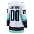 Teams Fans Shop Fanatics Women's Seattle Kraken Away Breakaway Jersey - White