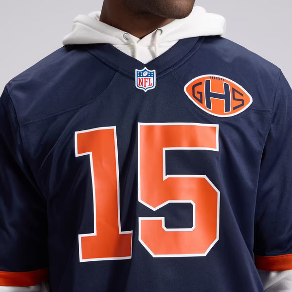 Rome Odunze Chicago Bears Official-Nike 2026 Rivalries Collection Game Jersey - Navy