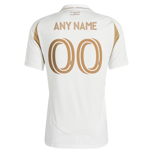 Official-Adidas LAFC 2025 Secondary Replica Custom Jersey White