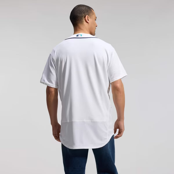 Seattle Mariners Official-Nike 50th Anniversary Patch Home Authentic Jersey - White