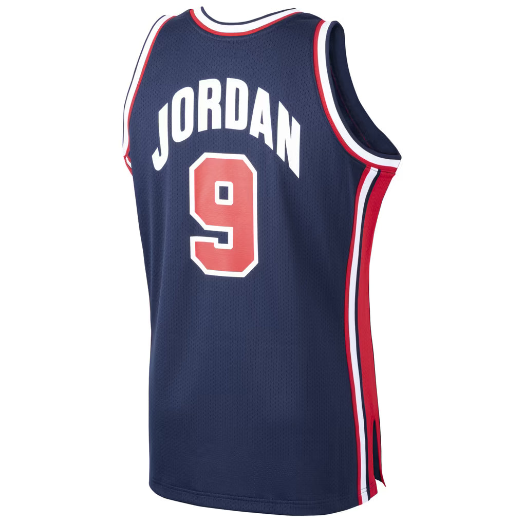 Teams Fans Shop Mitchell & Ness Michael Jordan USA Basketball 1992 Dream Team Jersey Navy